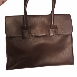 Matt & Nat Vegan Leather Burgundy Clarke Handbag